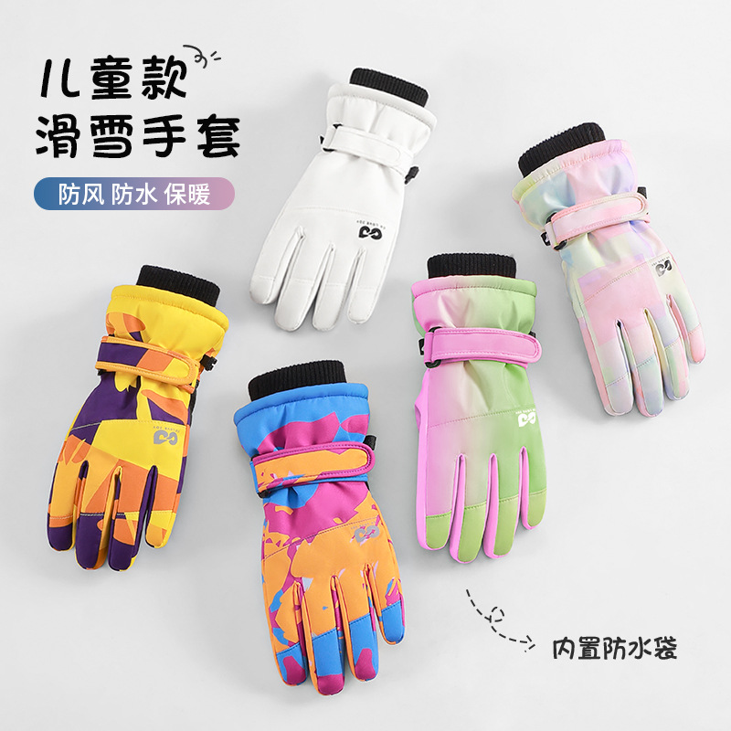 Winter Glove Insulated - Guantes de esquí para niños con
