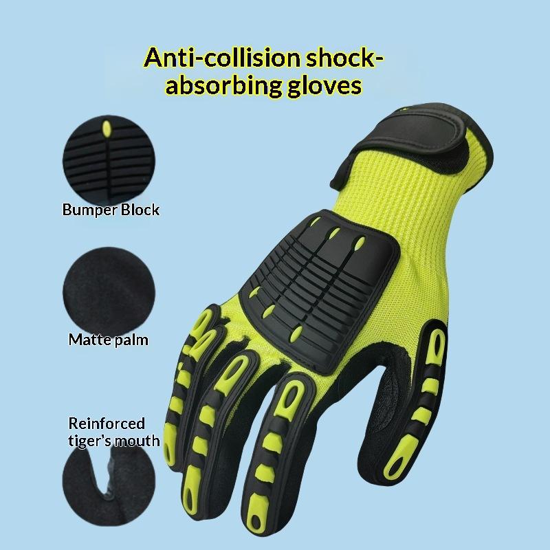 Work Glove Impact - 1 Par de Guantes de Trabajo