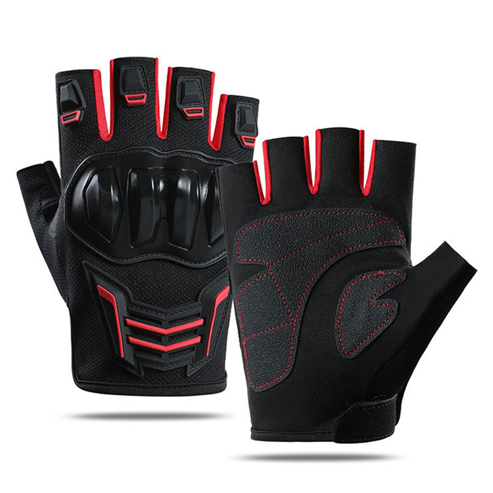 Cycling Glove Padded - Guantes transpirables para motocicleta, Guantes de