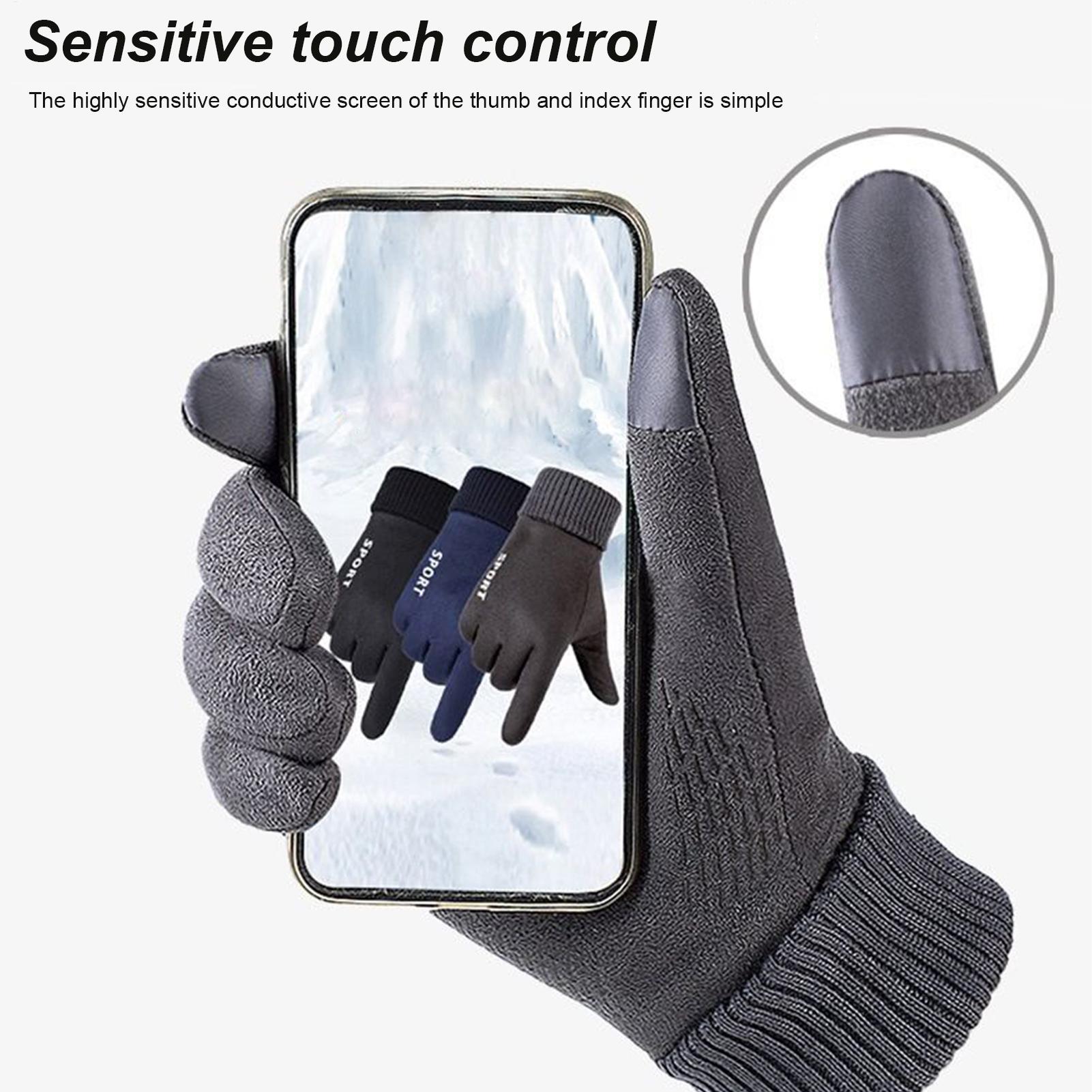 Ski Glove Waterproof - Guantes de esquí calefactables Guantes de