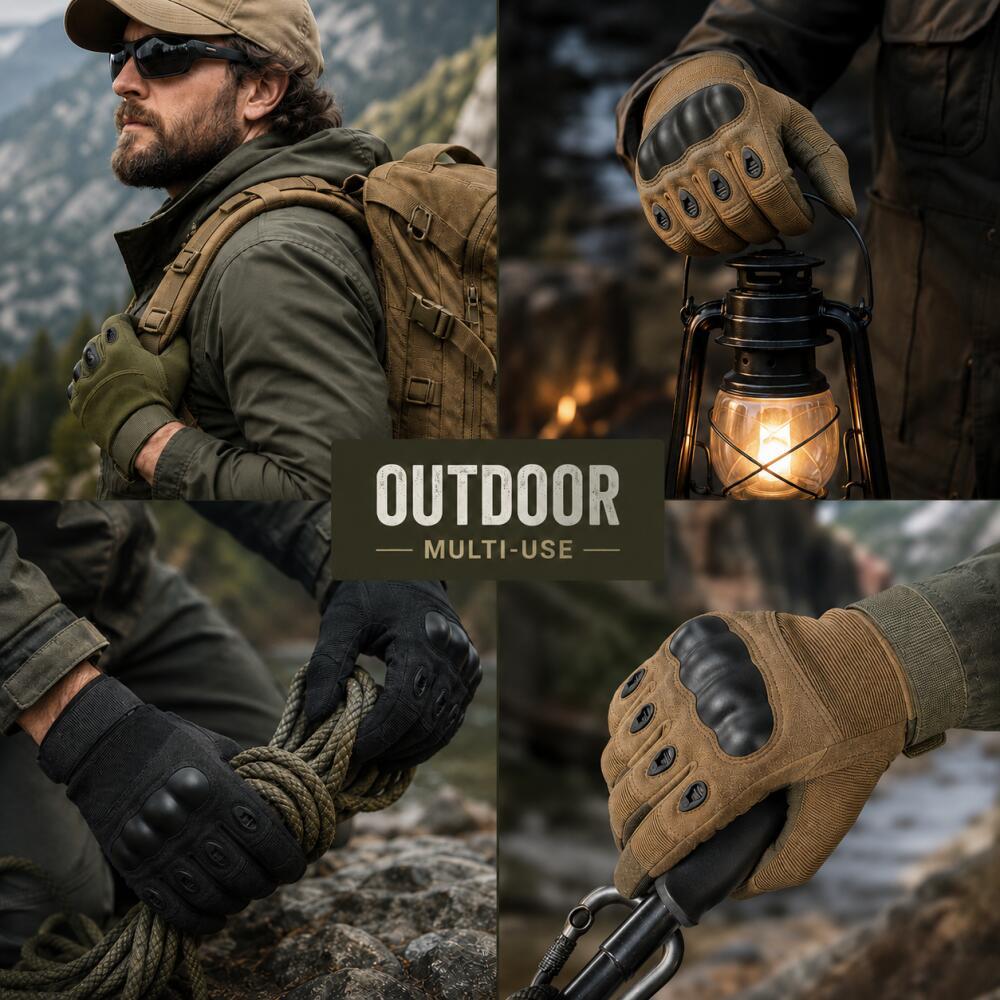Work Glove Impact - Guantes Tácticos de Entrenamiento Resistentes a