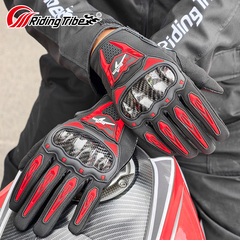 RidingTribe Guantes de motocic - Motorcycle Glove Knuckle reseña y precio