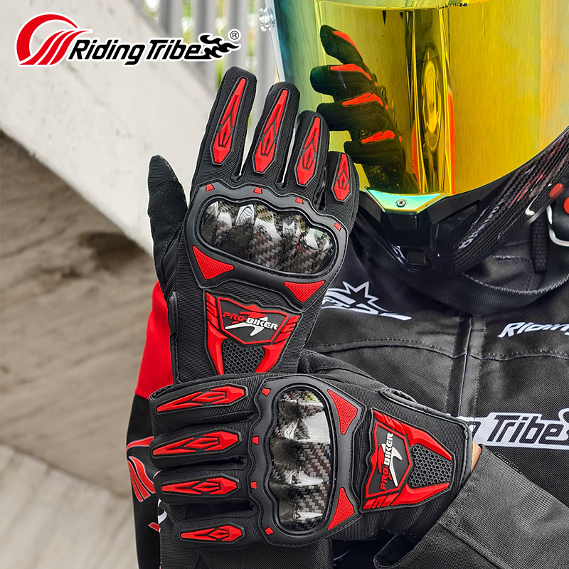 RidingTribe Guantes de motocic - Motorcycle Glove Knuckle reseña y precio