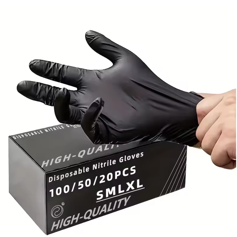 100/50/20PCS Guantes de Nitril - Nitrile Mechanic Glove reseña y precio